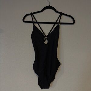 Aerie Black One Piece Swimsuit